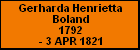 Gerharda Henrietta Boland
