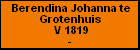 Berendina Johanna te Grotenhuis