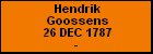Hendrik Goossens