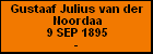 Gustaaf Julius van der Noordaa