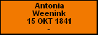 Antonia Weenink