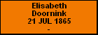 Elisabeth Doornink