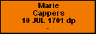 Marie Cappers