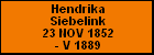 Hendrika Siebelink