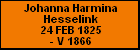 Johanna Harmina Hesselink
