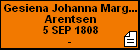 Gesiena Johanna Margaretha Arentsen