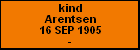 kind Arentsen
