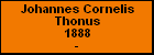 Johannes Cornelis Thonus