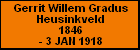Gerrit Willem Gradus Heusinkveld