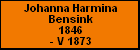 Johanna Harmina Bensink