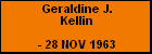 Geraldine J. Kellin