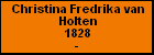 Christina Fredrika van Holten