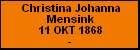 Christina Johanna Mensink