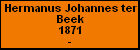 Hermanus Johannes ter Beek