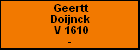 Geertt Doijnck