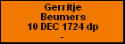 Gerritje Beumers