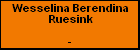 Wesselina Berendina Ruesink