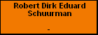 Robert Dirk Eduard Schuurman