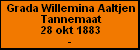 Grada Willemina Aaltjen Tannemaat