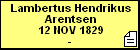 Lambertus Hendrikus Arentsen