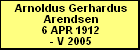 Arnoldus Gerhardus Arendsen
