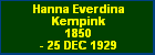 Hanna Everdina Kempink