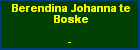 Berendina Johanna te Boske
