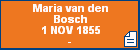 Maria van den Bosch