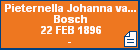 Pieternella Johanna van den Bosch