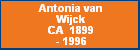 Antonia van Wijck