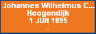 Johannes Wilhelmus Cornelis Hoogendijk