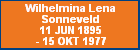Wilhelmina Lena Sonneveld