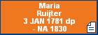 Maria Ruijter