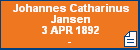 Johannes Catharinus Jansen