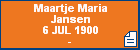 Maartje Maria Jansen
