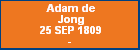 Adam de Jong
