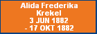 Alida Frederika Krekel