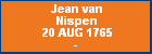 Jean van Nispen