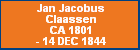 Jan Jacobus Claassen