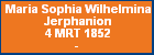 Maria Sophia Wilhelmina Jerphanion