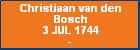 Christiaan van den Bosch