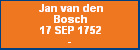Jan van den Bosch