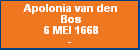 Apolonia van den Bos