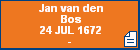 Jan van den Bos