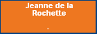 Jeanne de la Rochette