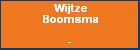 Wijtze Boomsma