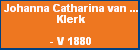 Johanna Catharina van der Klerk