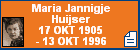 Maria Jannigje Huijser