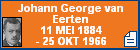 Johann George van Eerten