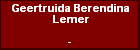 Geertruida Berendina Lemer